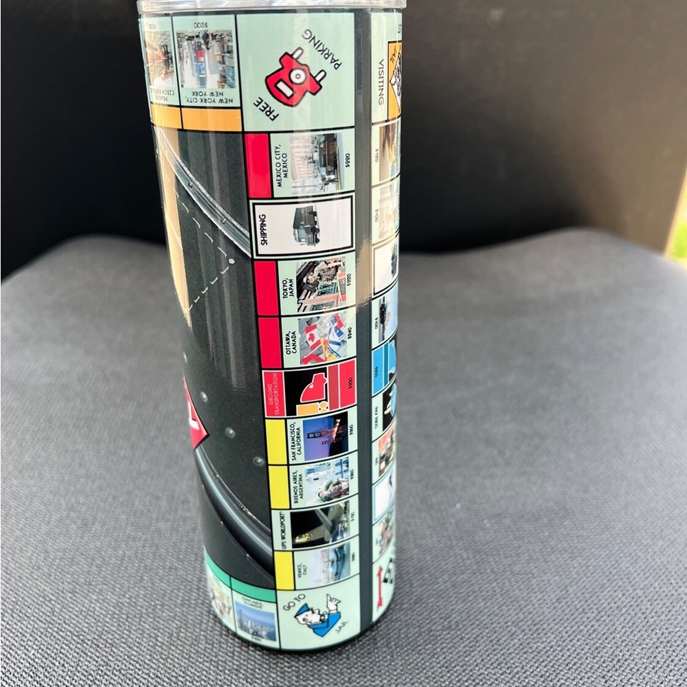 United Parcel Service Monopoly Inspired Travel Tumbler 20oz package handler - Picture 7 of 8